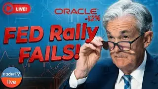 🚨MARKET ALERT: Oracle Implodes -12% & Fed Rally Erased | Live Dec 11