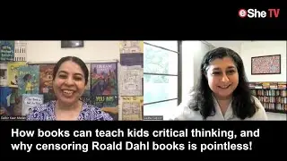 Using kids' books to encourage critical thinking - Dalbir Kaur Madan, One Up Library | eShe TV