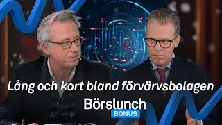 Börslunch Bonus: Favorit och fantasivärdering bland förvärvarna