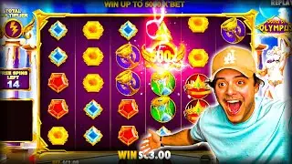 GATES OF OLYMPUS DROPS A 500X!