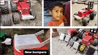 New bumpers dilo ki Dhadkan ♥️ और mahindra का बना दिया pvc pipe से 😎| looking in dangerous ||
