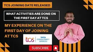 TCS joining date announced | Make these preparations before joining the TCS | #joining #tcs #jointcs