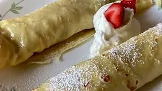 Strawberry Cheesecake Crepes