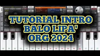 Tutorial intro Balo Lipa' ORG 2024