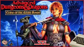 CURSE OF THE AZURE BONDS – Commodore 64 (1989) | Classic AD&D Gold Box RPG Sequel Adventure