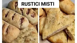 Rustici misti #food #lievitati #aperitivotime #ricettefatteincasa @lorenaealisia