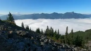 Mason Lake WA hike Via Ira Spring Trail 4K  -- Enable Subtitles for a narrative