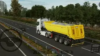 Heavy machine and construction gameplay 🏗️ Cement Transportation