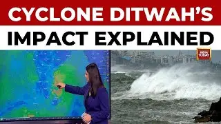 Cyclone Ditwah's Impact On Southern States Explained: NDRF Teams Deployed Ahead Of Landfall
