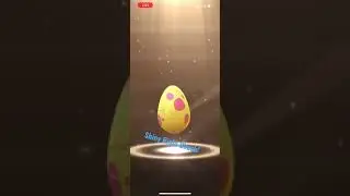 Pok&eacute;mon Go 7 kilometer egg hatch! SHINY RIOLU!