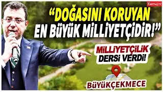 Ekrem İmamoğlu'ndan Büyükçekmece'de yeşil alan açılışı! 