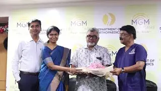 MGM Healthcare Malar,Adyar Achieves Long-Term Outcomes a Novel Autograft Cartilage Tissue Transplant
