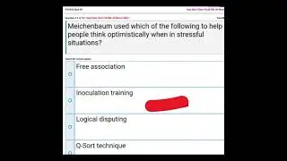 Psy632 final exam 2023 solved Mcqs | Quiz 4 | BS Psychology | fall2022 | Virtual University | Q's 75