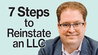 Reinstating a Dissolved LLC