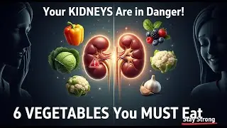 6 Super Vegetables! Your KIDNEYS Are in Danger! 6 VEGETABLES You MUST Eat to Stay Strong Now
