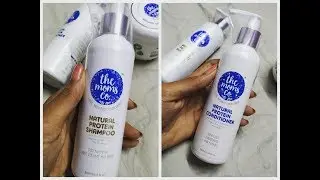 The Moms Co Shampoo & Conditioner Paraben Free , Sulphate Free , SLS Free  Review | Sherin Varughese