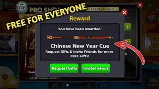 Free Chinese New Year Cue in 8 Ball Pool