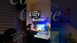 ☁️ Free Cozy Game on Steam 🌱 #cozygaming #desksetup #cozygames #setupgamer