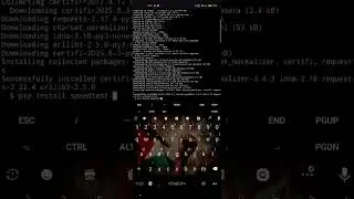 speedtest in termux #termux #termuxtutorial #termuxtricks #termuxtutorial #termuxapp #youtubeshorts
