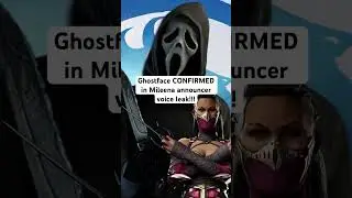 GHOSTFACE CONFIRMED FOR MK1 in New Leak!!! #gaming #mortalkombat1 #mk1 #mortalkombat #ghostface