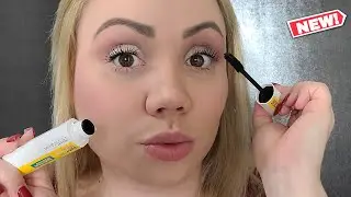 *НОВИНКА* Водостойкая тушь Maybelline Express Colossal Curl Bounce Mascara Обзор/Демонстрация/Учебник 2021