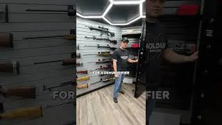 One of the coolest gun rooms we've seen