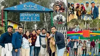 EOD Adventure Park Mayur Vihar 🤩 | Delhi's Biggest Adventure Park | EOD Vlog 2024 🏞️