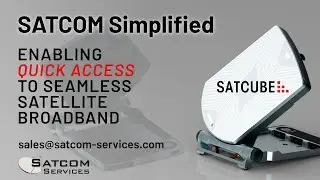 SATCUBE Ku Band Secure Briefcase Terminal