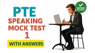 PTE Speaking Full Mock Test 1 | NEW (2025)