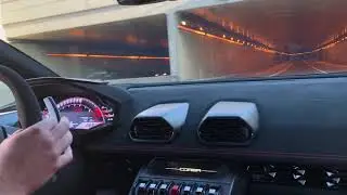 Lamborghini Hurac&aacute;n Performante - LOUD Tunnel Run in Corsa Mode! Beautiful V10 Sounds