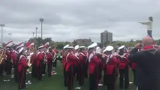 Cornell Big Red Marching Band.. 2019 tailgate at Harvard