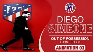 Diego Simeone Tactics | Out Of Possession Front Block