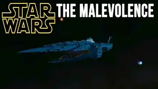 Space Engineers - STAR WARS The MALEVOLENCE Dreadnought! (Crash Test!)
