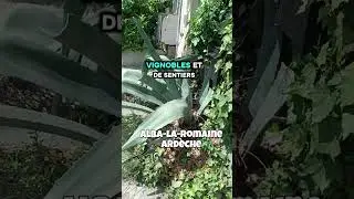Alba-la-Romaine en Ard&egrave;che. Cadre naturel et culturel vivant