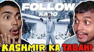 EMIWAY BANTAI -  FOLLOW KARO | REACTION  OFFICIAL MUSIC VIDEO 
