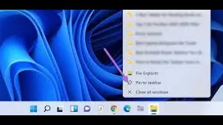 How can you Run a new file explorer in taskbar