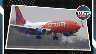 Retirement Flight w/ Water Cannon Salute at MSP! ✈ 11/24/25