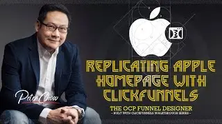 OCP Funnel Designer #1 - How To Replicate Apple Homepage With Clickfunnels