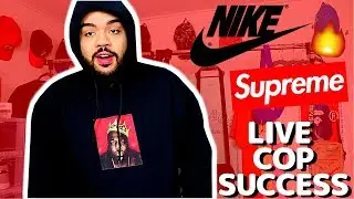 Supreme x Nike Live Cop FW18 Week 6 (Manual Checkout)