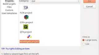 Create wxWidgets Project with Code::Blocks, with wx-common and libwxgtk2.8-dev