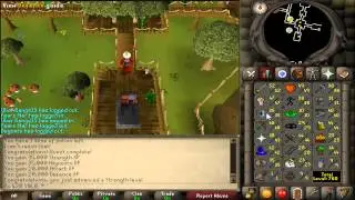 Runescape 2007 - Road To Maxed Zerker Pure #2 (Defence Questing + RFD)