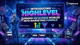 GoHighLevel Metaverse Worlds into Marketing Funnels Presentation in VRChat