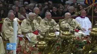 ASÍ SE ESCUCHÓ NOCHE DE PAZ EN LA PRIMERA MISA DE NAVIDAD DEL PAPA LEÓN XIV