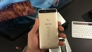 Matte  Gold Nexus 6P Unboxing & First Look