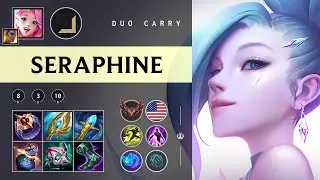 Seraphine Carry vs Swain - NA Grandmaster Patch 25.24