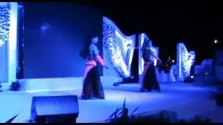 Nataly Dance India / Silk fans & saidi sticks | Duo bellydance