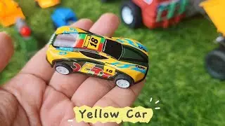 WADIDAW!! The truck is wobbly carrying toy cars, cement mixer trucks, racing cars, forklift