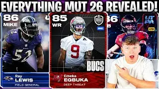 SO MANY FREE PLAYERS! EVERYTHING MUT 26 REVEALED! ROOKIE PREMIERES, SEASON 1 CARDS, AND MORE!