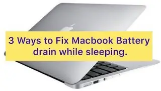 macbook battery drain when sleeping