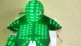 TC-0159 LED light robot suit